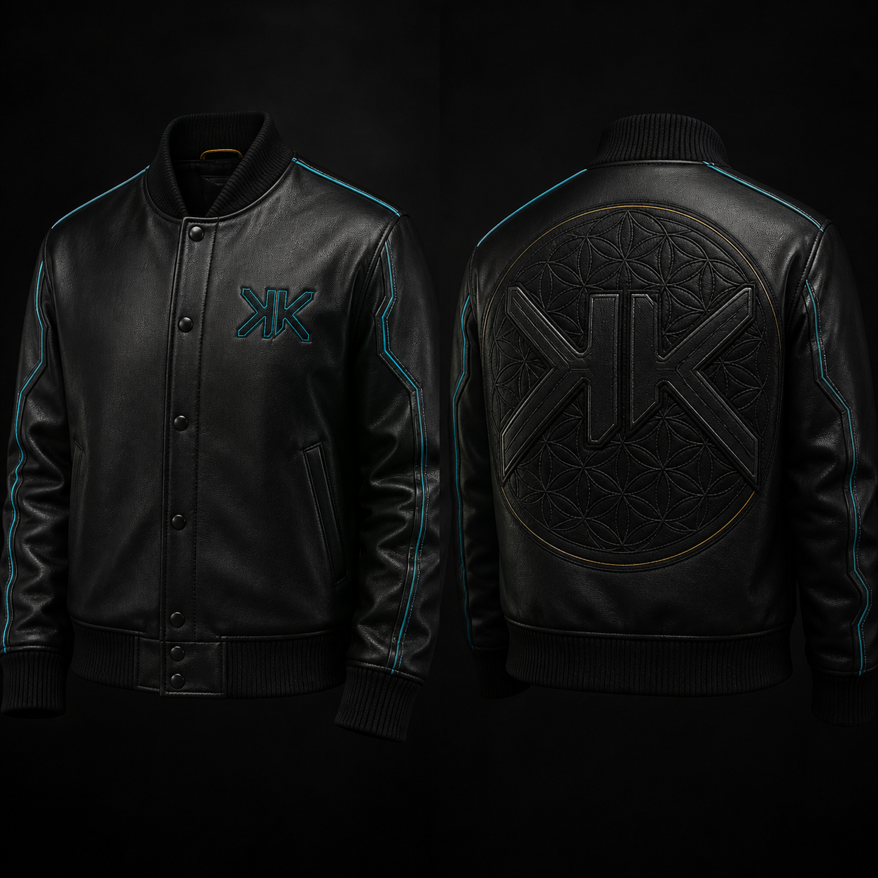 FREQUENCY JACKET Kaotik Kris merch concept