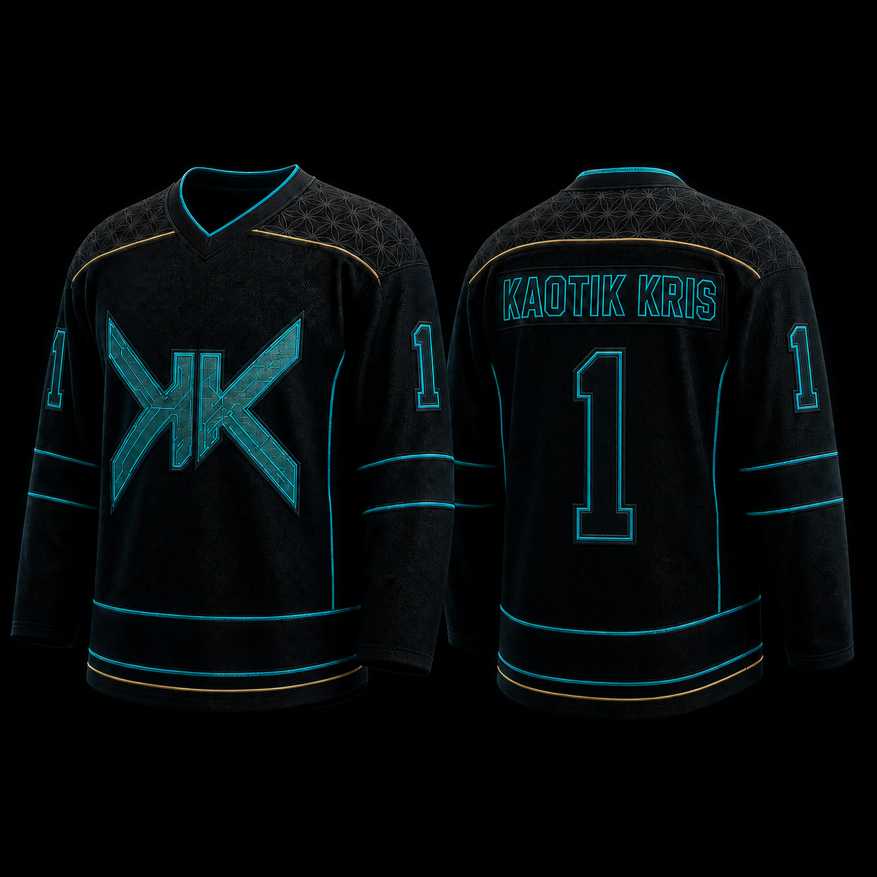 SIGNAL 1 JERSEY Kaotik Kris merch concept